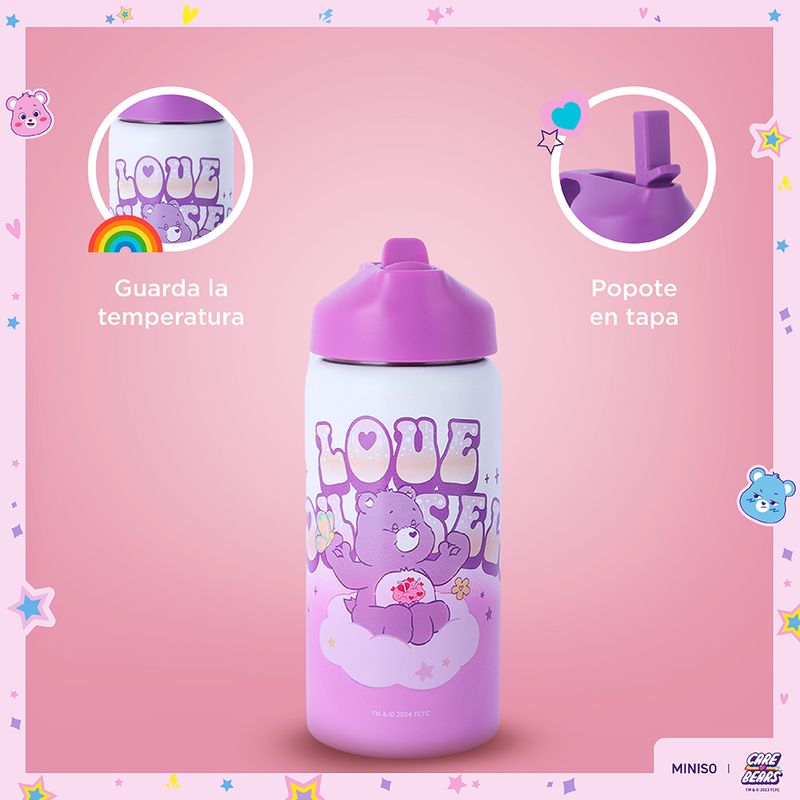 Vaso-de-acero-colecci-n-care-bears-con-asa-550-ml-p-rpura-Care-Bears-5-25210