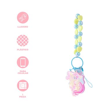 Adorno colgante con correa my little pony amarillo -  My Little Pony