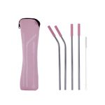 Juego-de-sorbetes-de-acero-inoxidable-de-silicona-rosa-serie-miniso-Miniso-1-25513