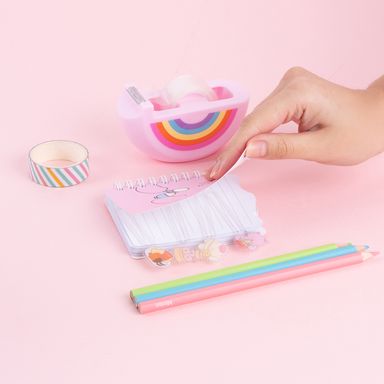 Libretas y cuadernos a7 con marcapaginas con alambre piggy zhen zhen 70 hojas serie fuwa fuwa -  Miniso