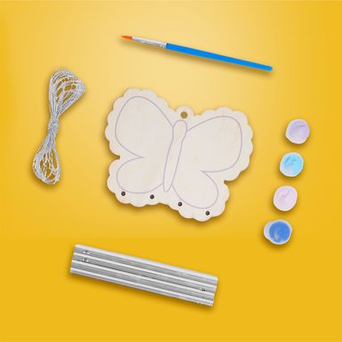 Set para jugar carillón de viento de madera para colorear serie live vividly -  Miniso