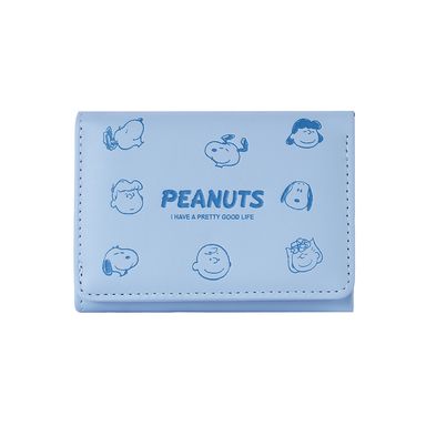 Cartera snoopy serie colorful life azul -  Miniso
