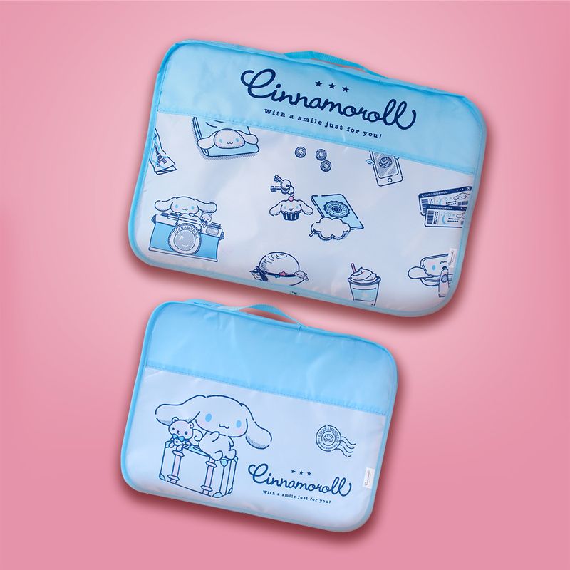 Organizador-de-viaje-para-guardar-ropa-2-piezas-cinnamoroll-serie-sanrio-color-azul-Sanrio-2-25403