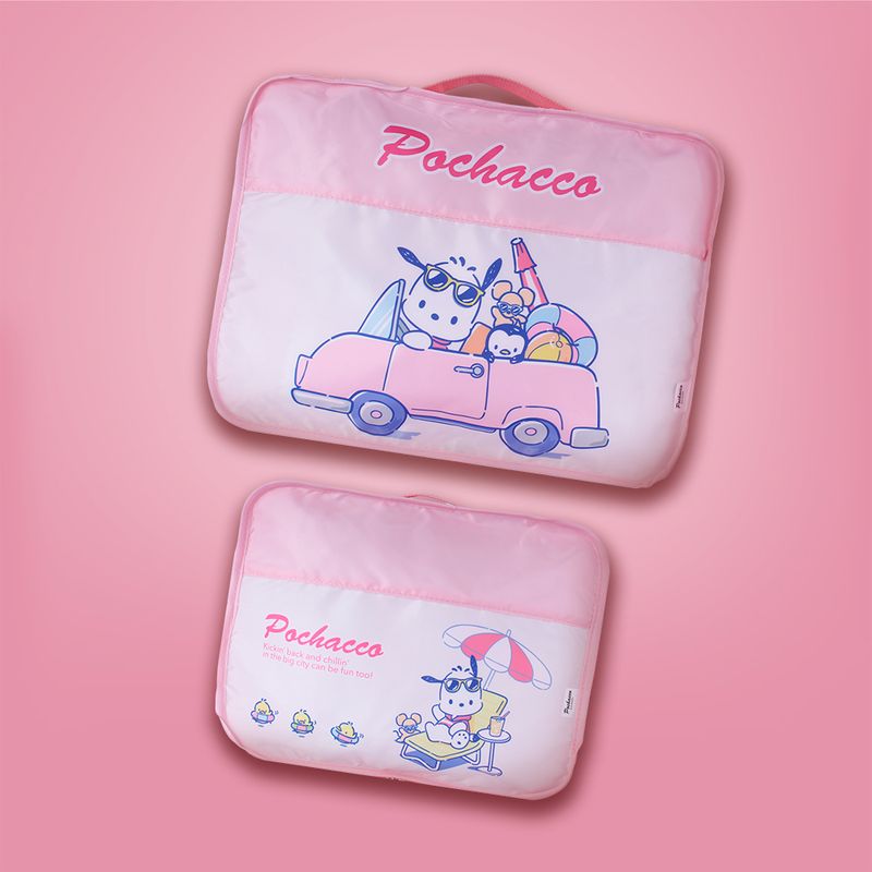 Organizador-para-viaje-para-guardar-ropa-2-piezas-pochacco-serie-sanrio-color-rosa-Sanrio-2-25957