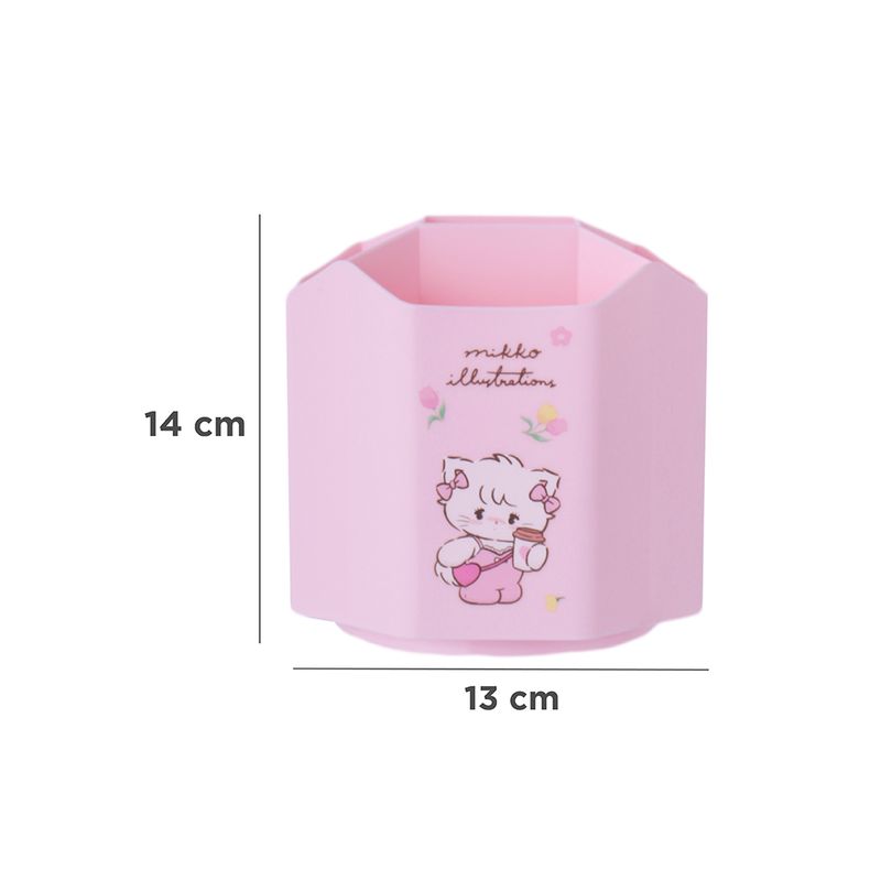Organizador-de-pl-stico-portalapices-giratorio-de-5-compartimentos-mousse-serie-mikko-color-rosa-Mikko-6-25992