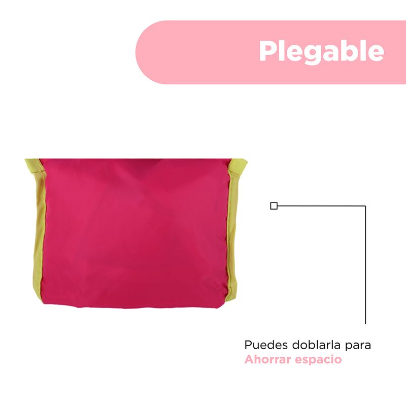 Organizador-para-viaje-bolso-de-compras-plegable-de-moda-rosa-Miniso-5-26234