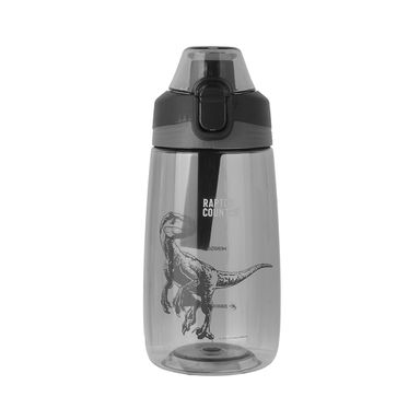 Tomatodo de plástico botella jurassic world tritan con mango de silicona 500 ml azul oscuro -  Jurassic World