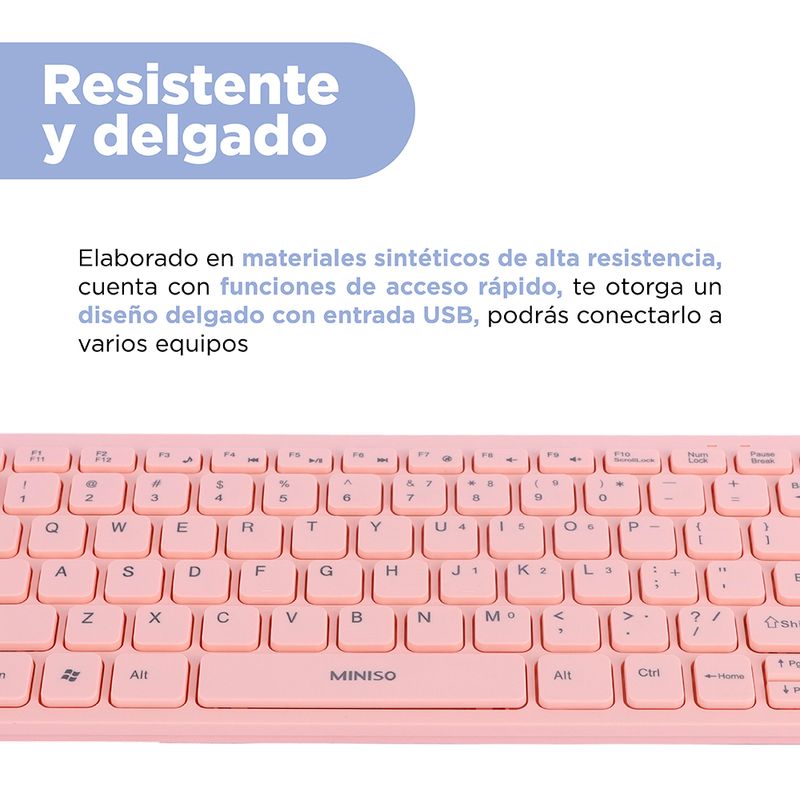 Mini-teclado-con-cable-port-til-modelo-mk82-rosa-miniso-Miniso-5-12649