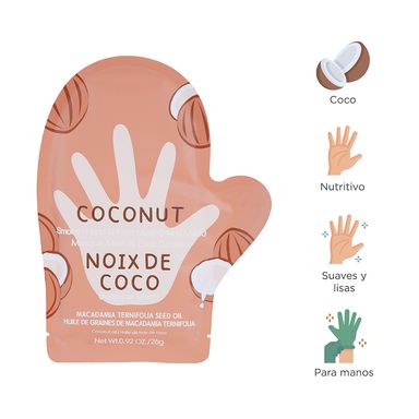 Mascarilla de manos suave de coco -  Miniso