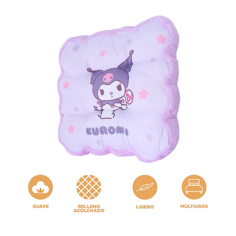 Almohada-de-personajes-de-sanrio-con-estampado-kuromi-morado-Sanrio-3-18150