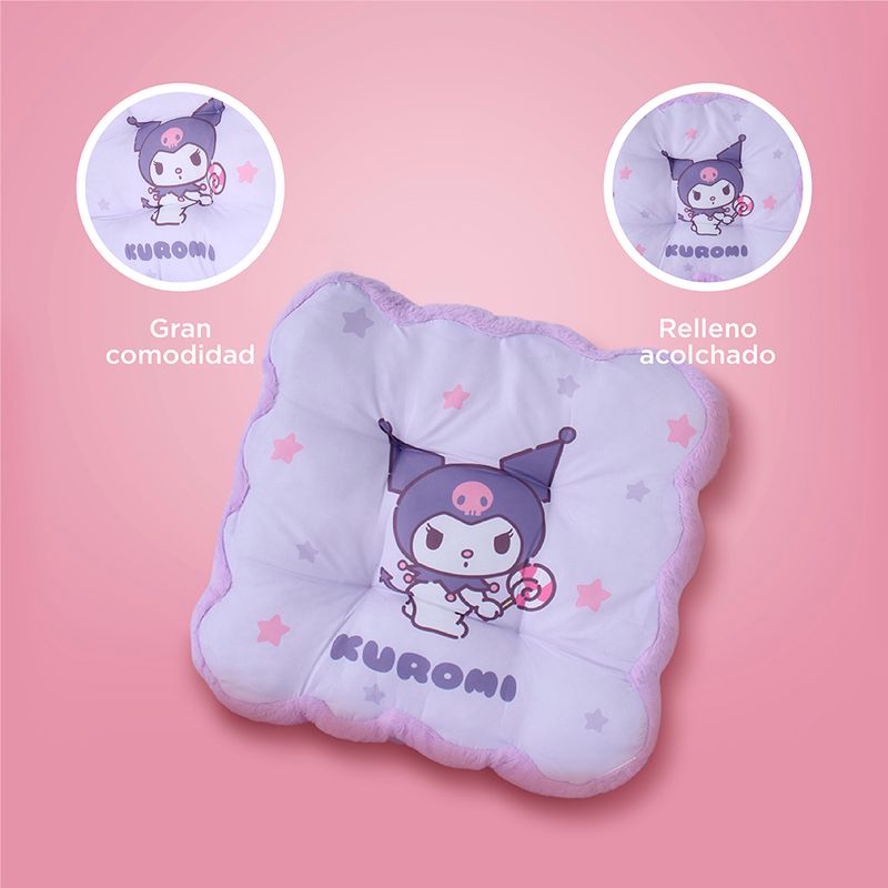 Almohada-de-personajes-de-sanrio-con-estampado-kuromi-morado-Sanrio-5-18150