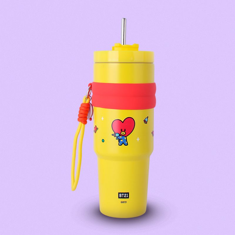 Tomatodo-colecci-n-bt21-de-doble-pared-con-funda-y-sorbete-900-ml-tata-amarillo-BT21-2-26322