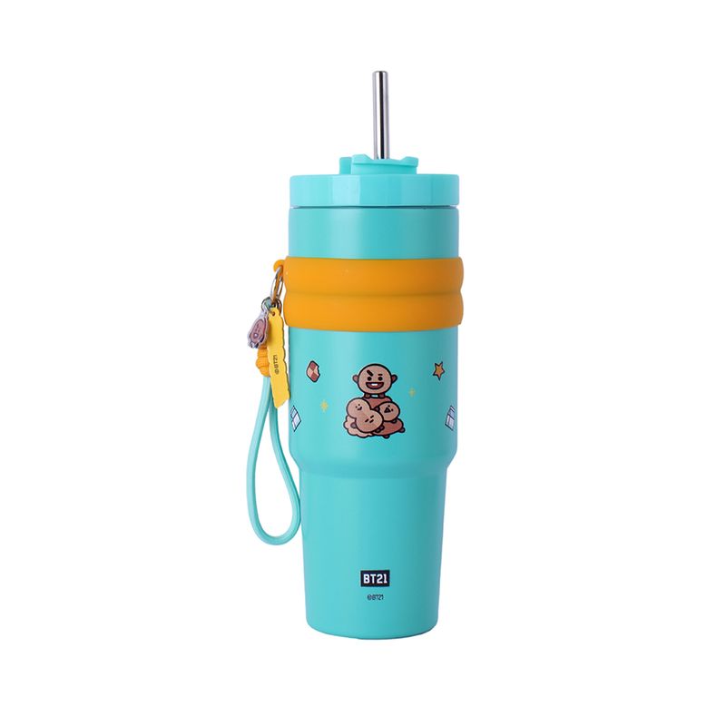 Tomatodo-colecci-n-bt21-de-doble-pared-con-funda-y-sorbete-900-ml-shooky-aqua-BT21-1-26320