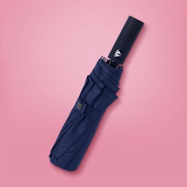 Paraguas y sombrillas automático extra grande de color solido con 10 costillas azul marino -  Miniso