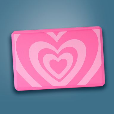 Bloque de yoga con forma de corazón de la colección cherry valentine -  Miniso