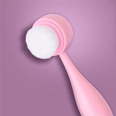 Cepillo de limpieza facial rosa serie miniso -  Miniso