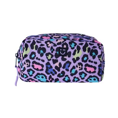 Cosmetiquera miniso colección leopard print morado -  Miniso