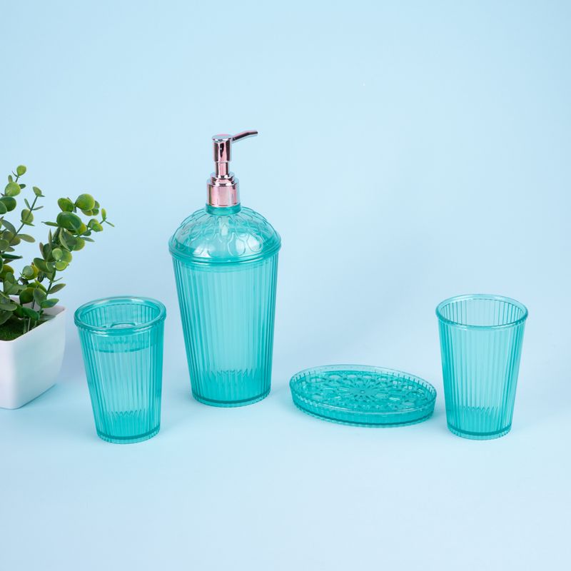 Serie-transparente-4-piezas-verde-para-ba-o-Miniso-2-25658