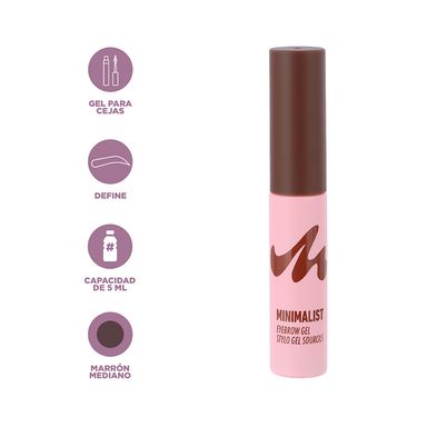 Gel para cejas minimalist serie 03 negro -  Minimalist