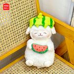 Peluche-de-cordero-lamb-baa-series-sand-a-12cm-x-15cm-x-25cm-Miniso-2-18526