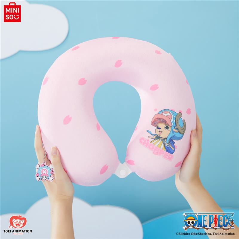 Almohada-de-viaje-para-el-cuello-de-espuma-viscoel-stica-de-la-colecci-n-clasica-de-one-piece-rosa-One-Piece-3-23353