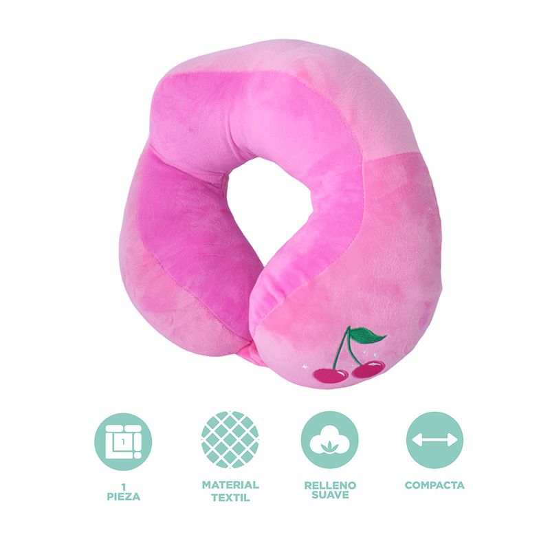 Almohada-de-viaje-para-el-cuello-cherry-valentine-rosa-Miniso-3-26882