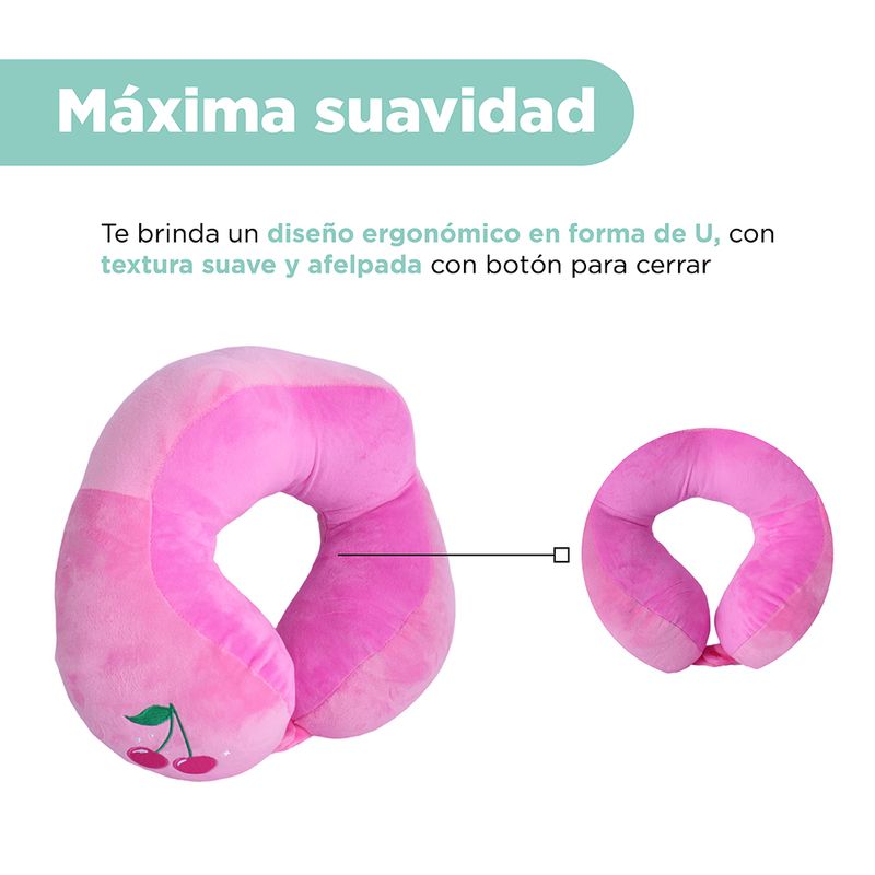 Almohada-de-viaje-para-el-cuello-cherry-valentine-rosa-Miniso-4-26882