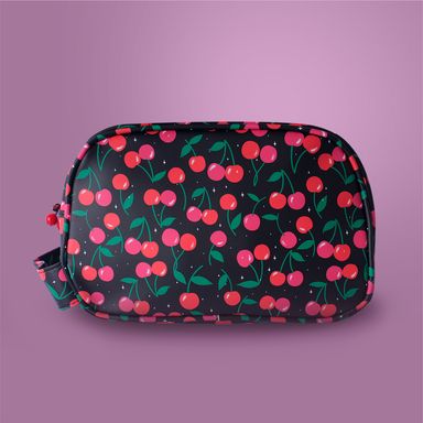 Cosmetiquera miniso serie cherry valentine cerezas -  Miniso
