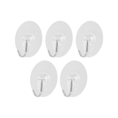 Gancho redondo sin trazas 5 pzas -  Miniso