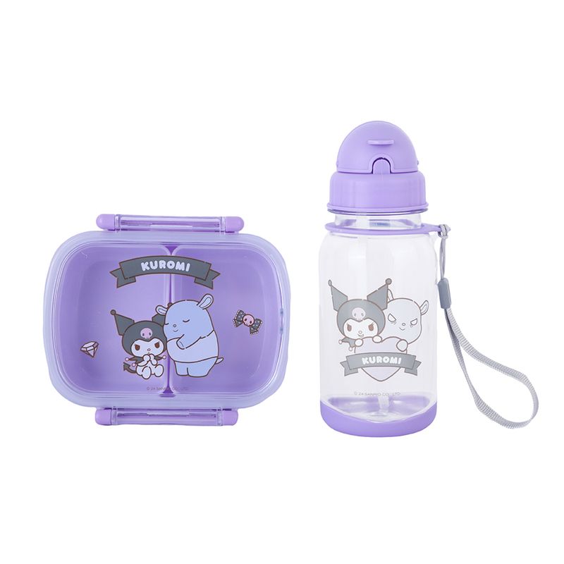 Contenedor-bento-box-y-botella-de-agua-kuromi-serie-sanrio-color-morado-Sanrio-1-25988
