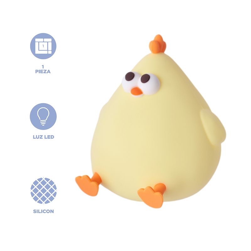 L-mpara-de-noche-led-de-silicona-pollo-aplastable-miniso-Miniso-4-17587