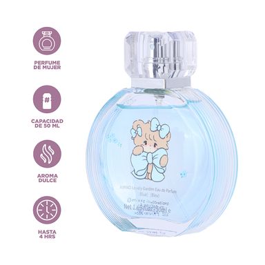 Perfume para mujer serie mikko lovely garden azul 50ml -  Mikko