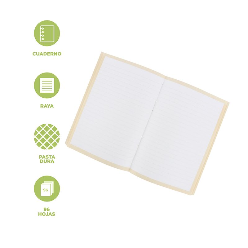 Cuaderno-a5-de-tapa-dura-con-purpurina-96-hojas-pdq-serie-taupe-Miniso-3-26369
