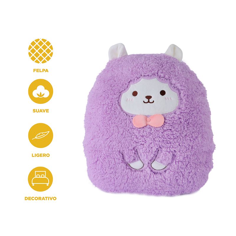 Almohada-animal-llama-morada-serie-miniso-Miniso-4-26372