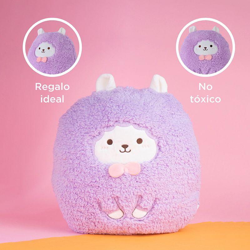 Almohada-animal-llama-morada-serie-miniso-Miniso-6-26372