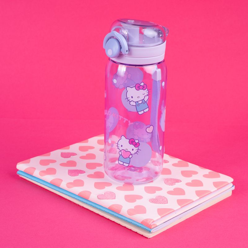 Botella-de-pl-stico-con-correa-450-ml-hello-kitty-serie-sanrio-morado-Sanrio-8-26425