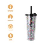 Tomatodo-de-pl-stico-de-doble-pared-con-sorbete-serie-dots-720-ml-color-negro-Miniso-3-26437
