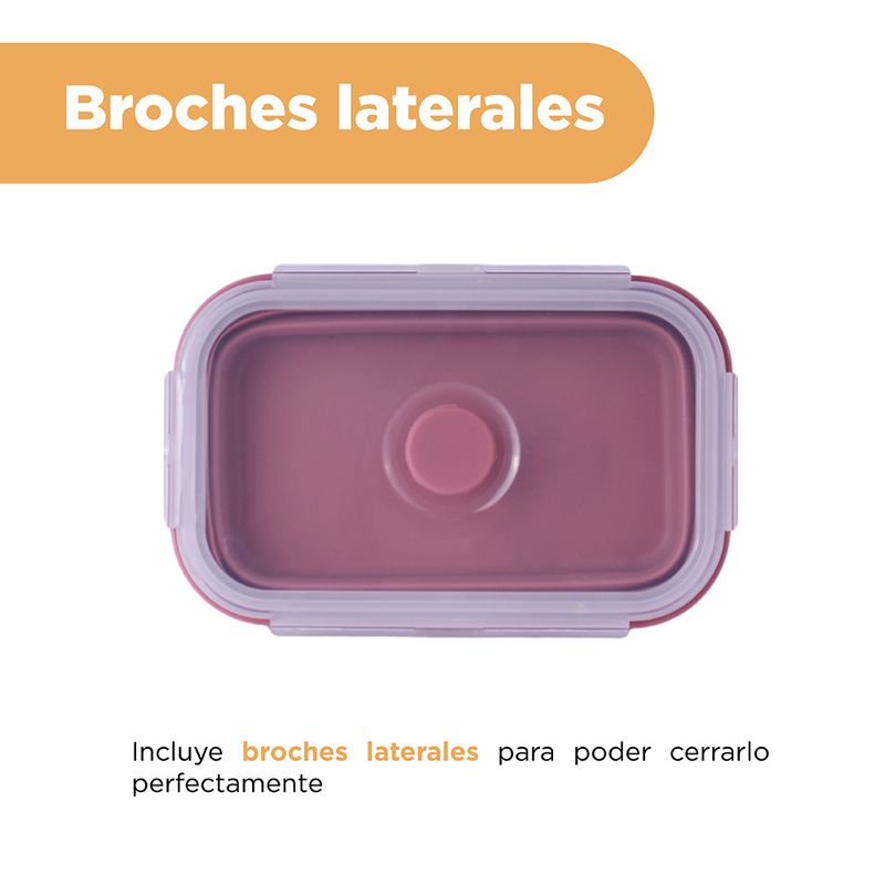 Taper-para-alimentos-plegable-de-silicona-de-color-solido-550-ml-rojo-Miniso-5-26442