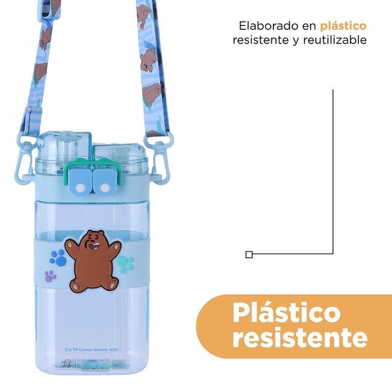 Botella-de-pl-stico-con-correa-para-el-hombro-560-ml-grizz-serie-wbb-color-azul-We-Bare-Bears-7-26453