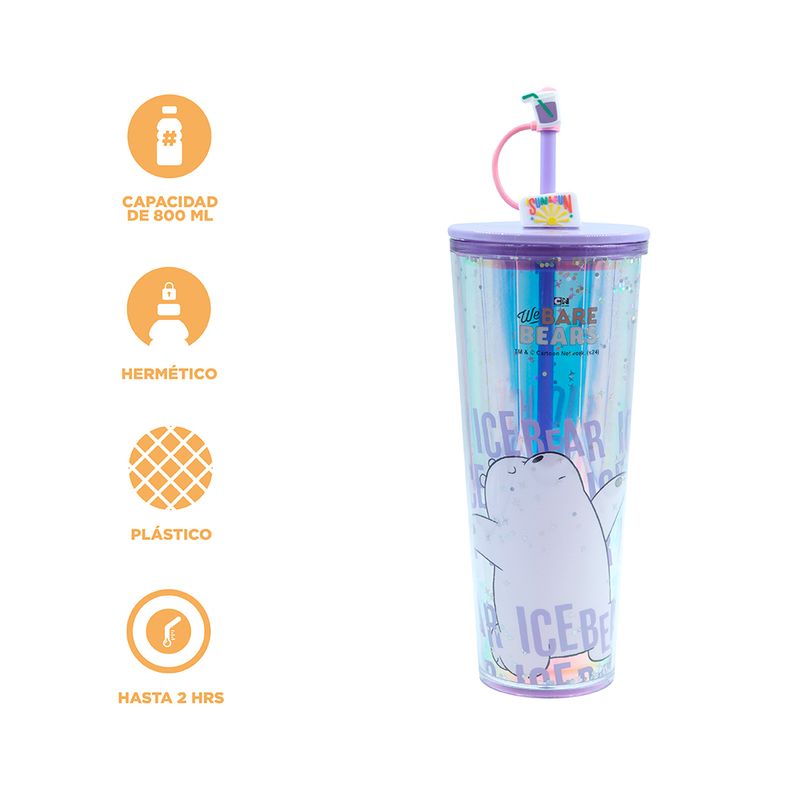 Tomatodo-de-pl-stico-de-doble-pared-con-sorbete-800ml-polar-serie-wbb-We-Bare-Bears-4-26456