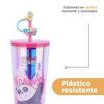 Tomatodo-de-pl-stico-de-doble-pared-con-sorbete-800ml-panda-serie-wbb-We-Bare-Bears-7-26458