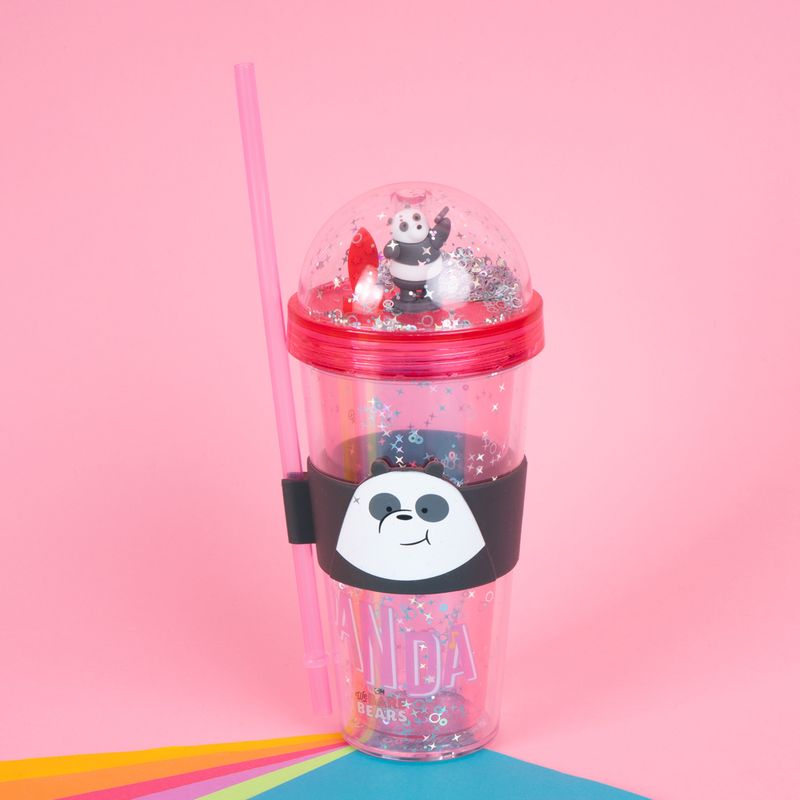 Tomatodo-de-pl-stico-con-diamantina-sorbete-y-funda-420-ml-panda-serie-wbb-color-rosa-We-Bare-Bears-8-26464