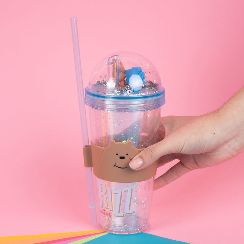Tomatodo-de-pl-stico-con-diamantina-sorbete-y-funda-420-ml-grizz-serie-wbb-color-azul-We-Bare-Bears-2-26465