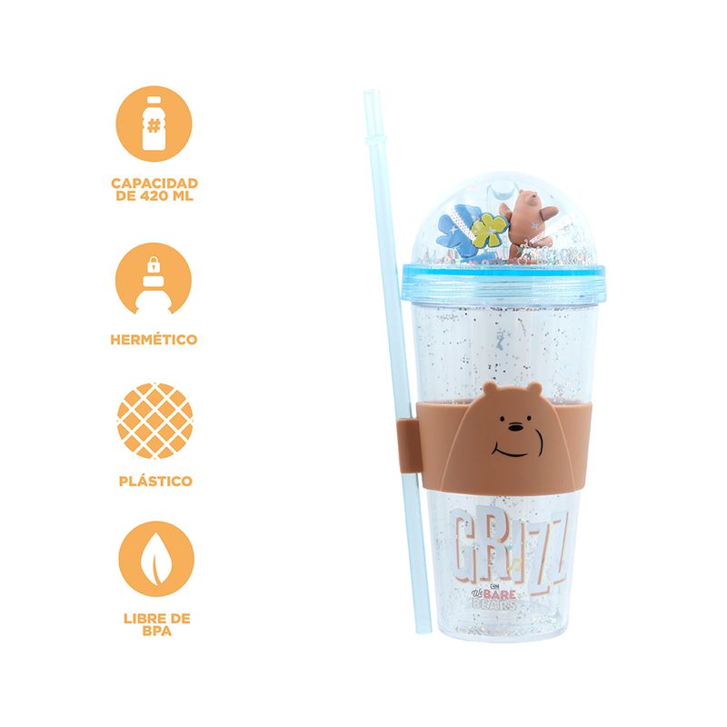 Tomatodo-de-pl-stico-con-diamantina-sorbete-y-funda-420-ml-grizz-serie-wbb-color-azul-We-Bare-Bears-4-26465