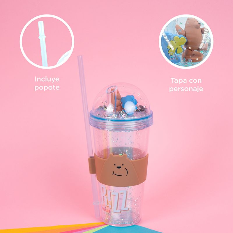 Tomatodo-de-pl-stico-con-diamantina-sorbete-y-funda-420-ml-grizz-serie-wbb-color-azul-We-Bare-Bears-6-26465