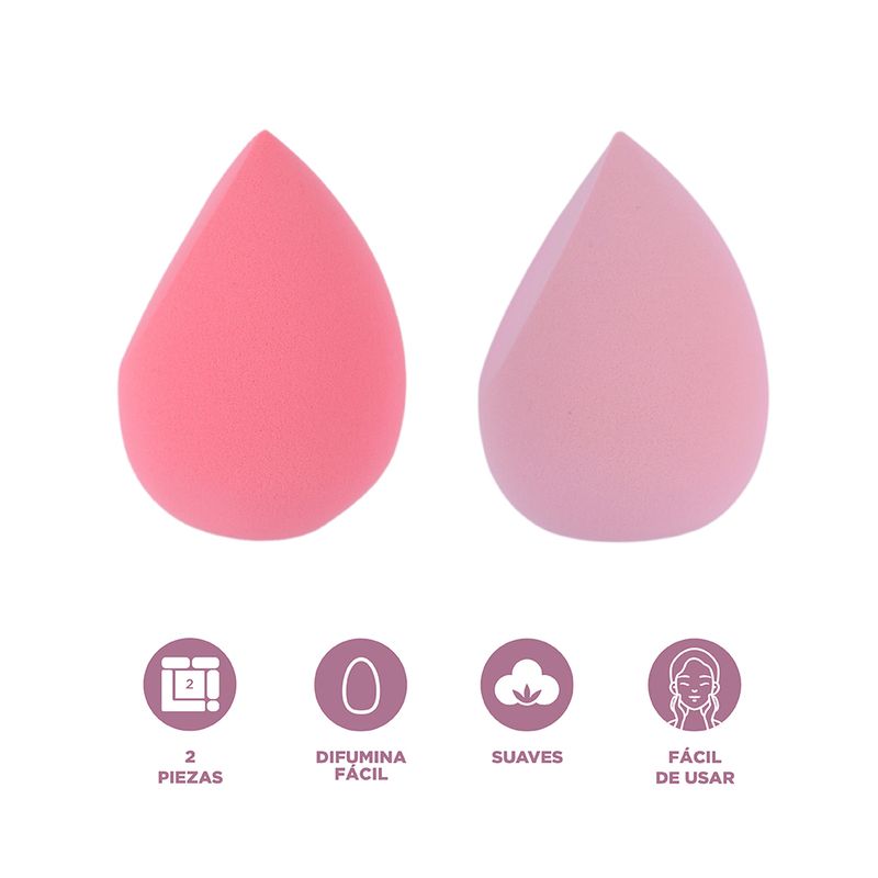 Esponjas-de-maquillaje-inclinadas-serie-peach-pink-2-piezas-Miniso-3-26490