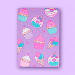 Libro-para-colorear-set-morado-serie-unicorn-Miniso-2-26612