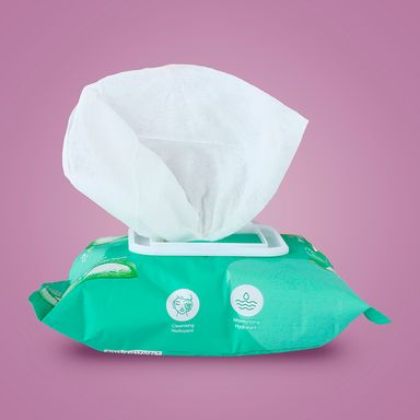 Toallitas limpiadoras faciales refrescantes aloe vera -  Miniso