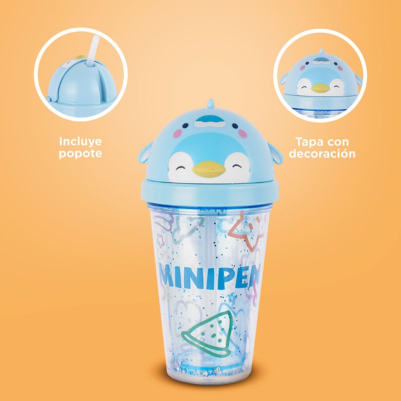 Tomatodo-de-pl-stico-con-sorbete-de-pl-stico-de-320-ml-delfin-serie-mini-family-Mini-Family-5-26642
