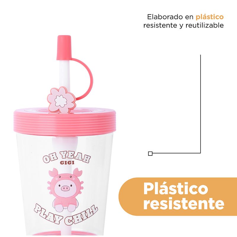 Tomatodo-de-pl-stico-535-ml-cangrejo-serie-mini-family-color-naranja-Mini-Family-6-26644